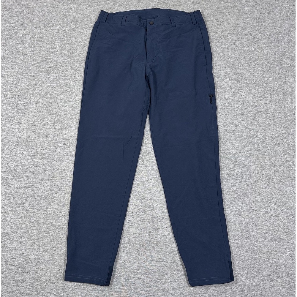 Mack Weldon Pants Mens Medium Blue Flex Radius Jogger Performance Stretch City